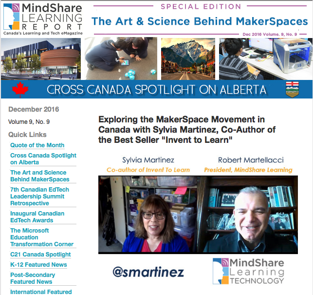 mindshare learning e-newsletter maker movement
